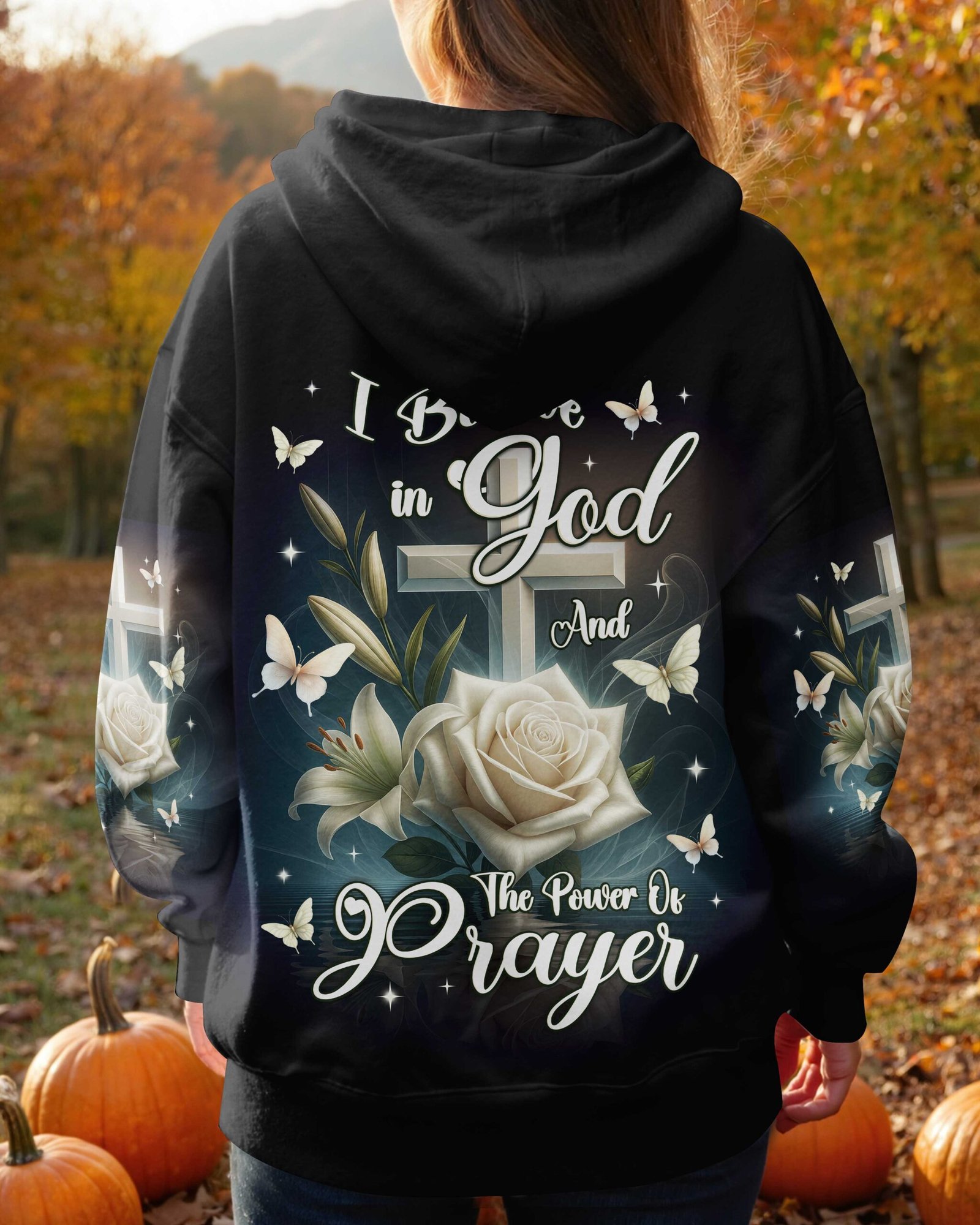 I Believe In God And The Power Of Prayer T-Shirt - Image 14