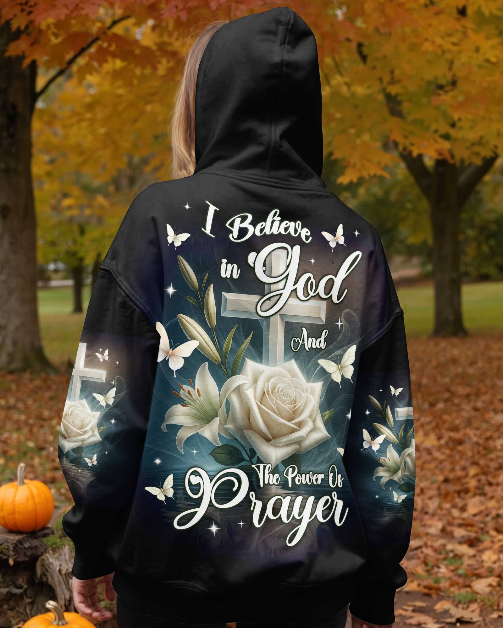 I Believe In God And The Power Of Prayer T-Shirt - Image 5