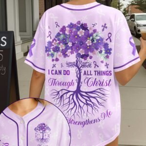 I Can Do All Things Through Christ All Over Print Jersey