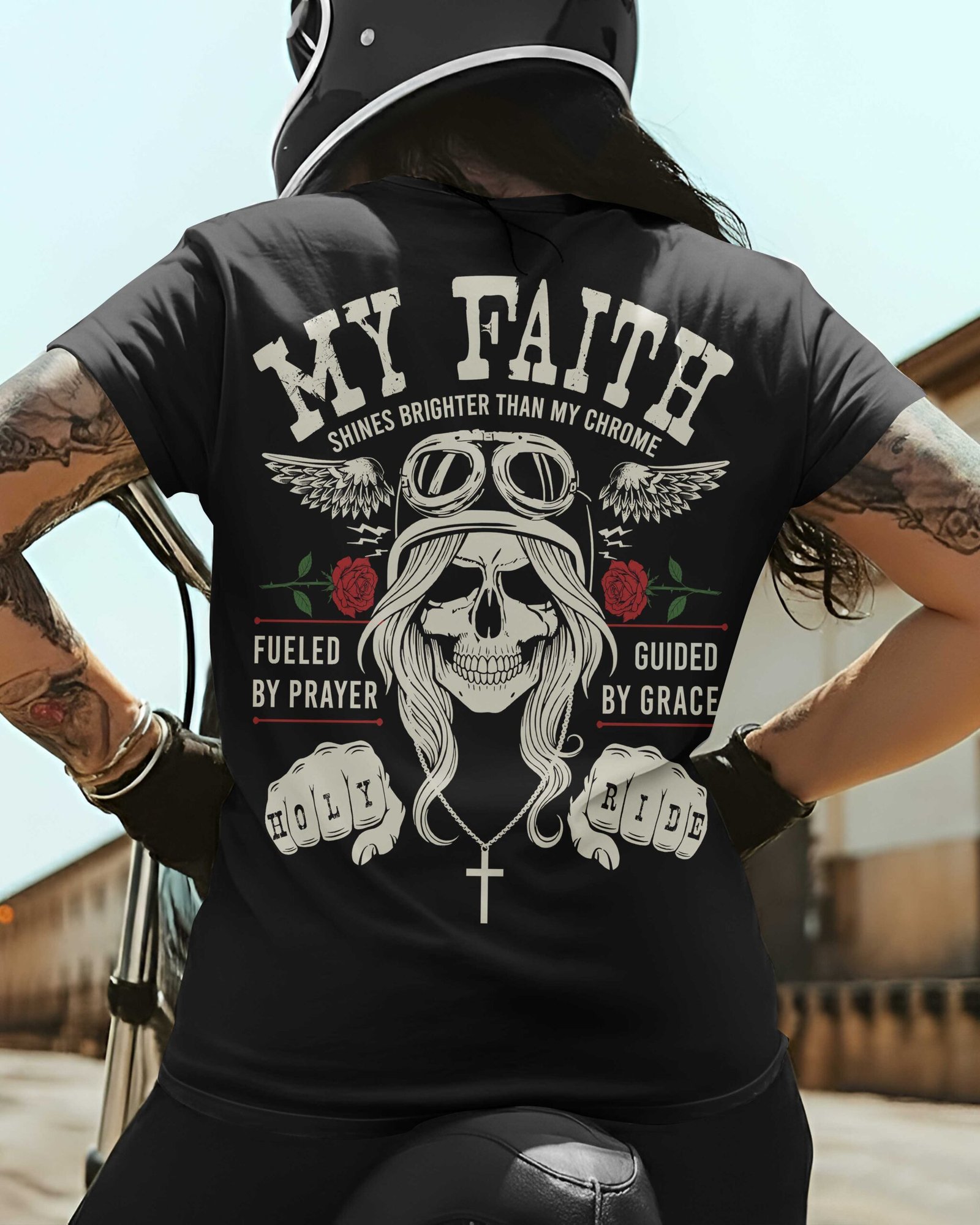 My Faith Shines Brighter T-Shirt - Image 3