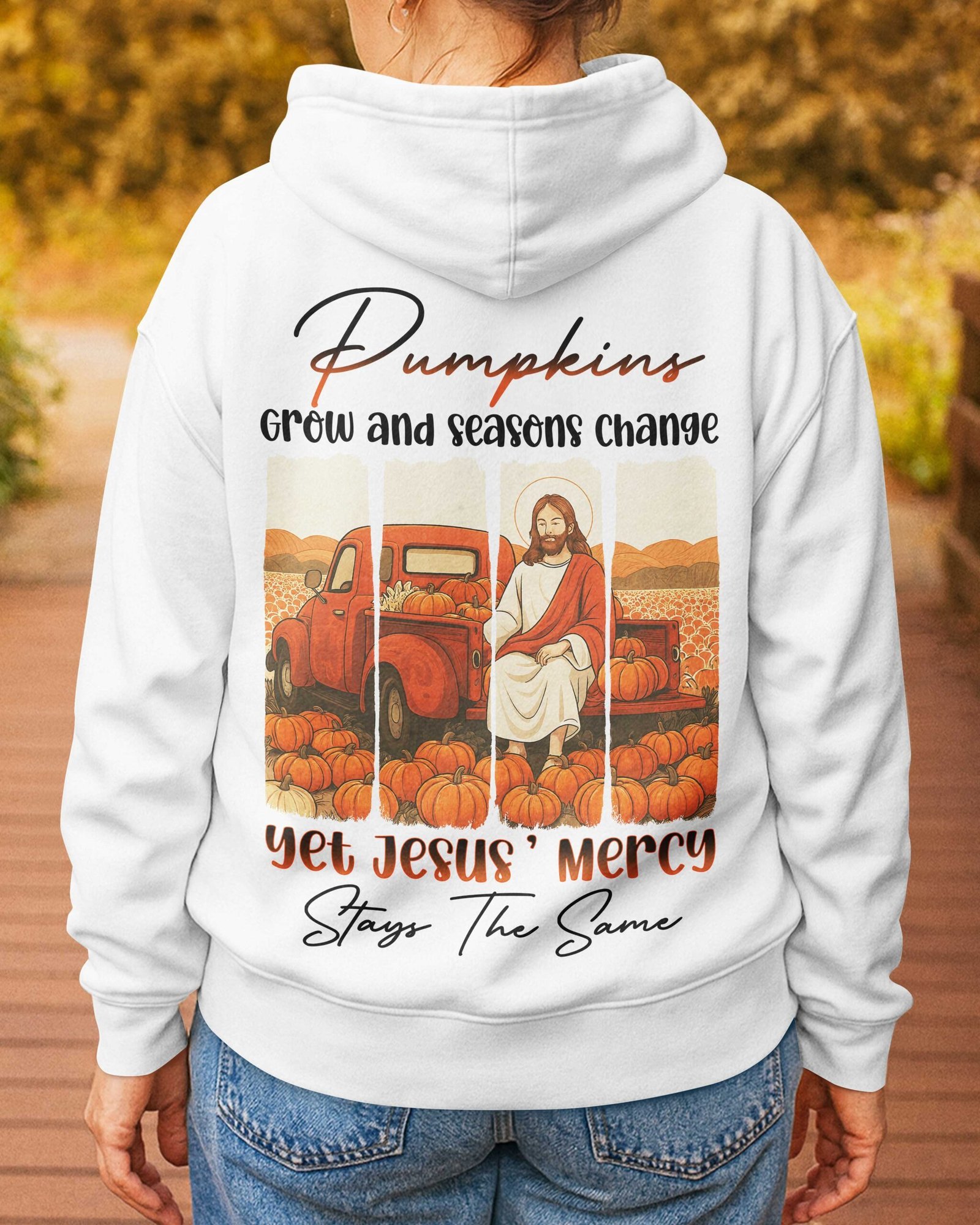 Pumpkins Grow Zip Hoodie - Image 6