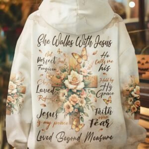 She Walkes With Jesus T-Shirt