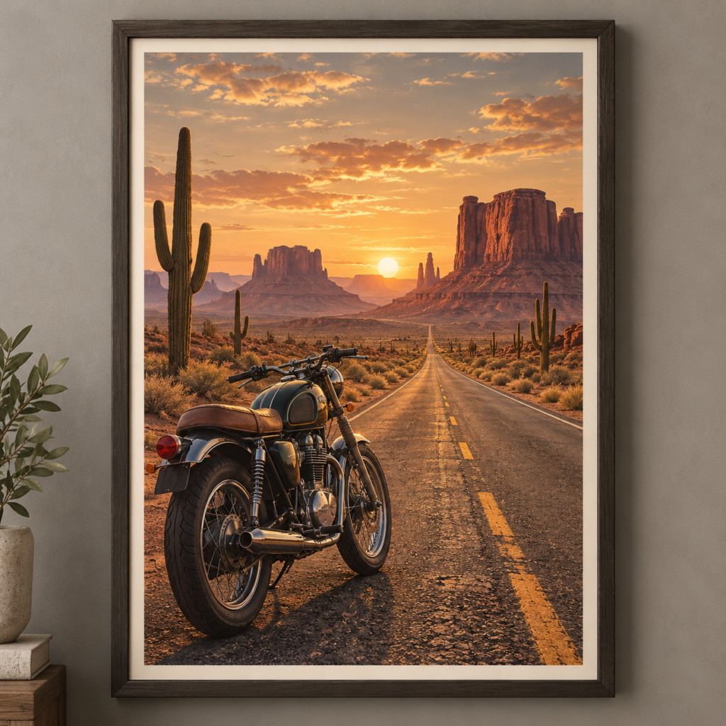 Desert Ride Poster