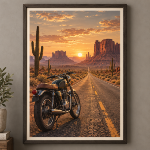 Desert Ride Poster